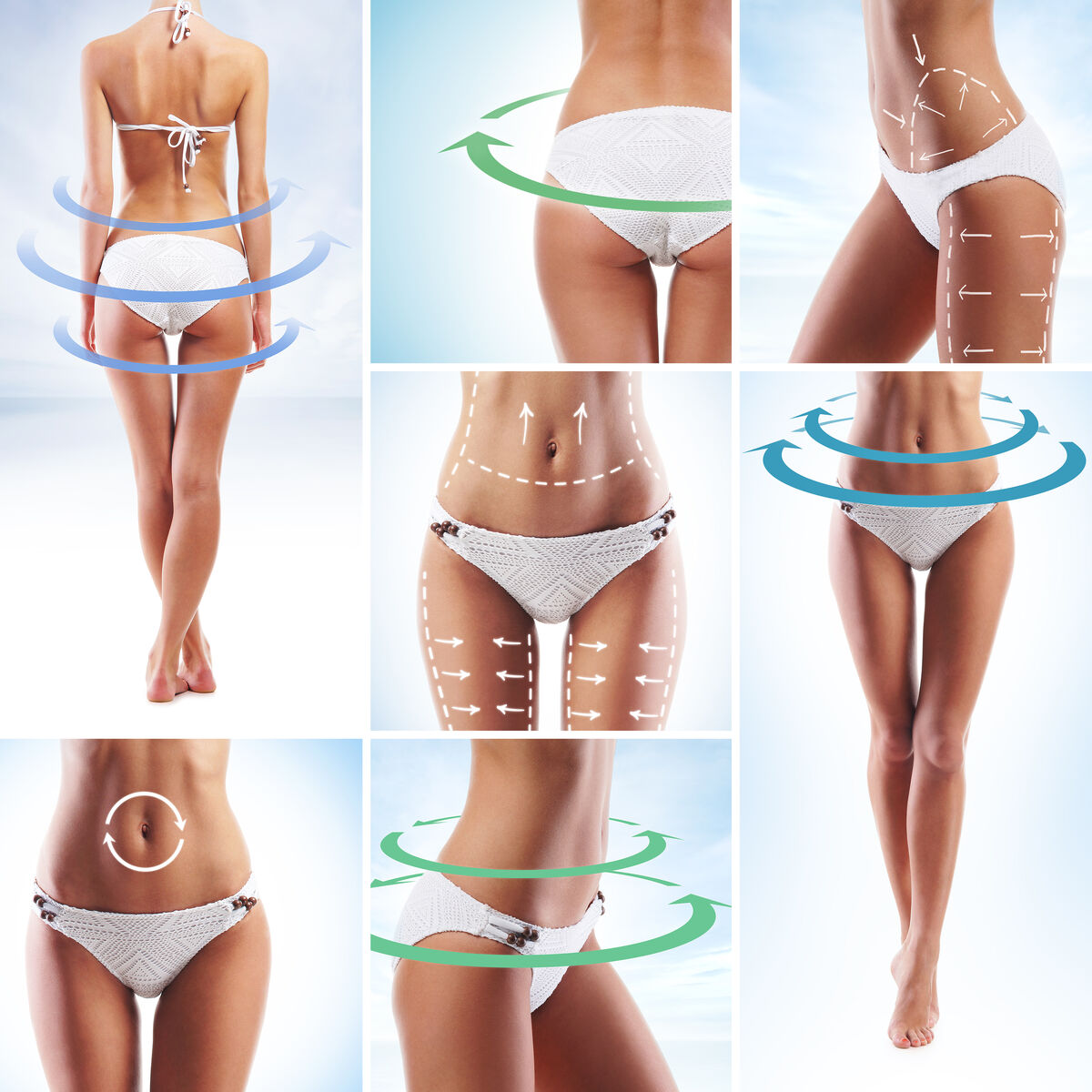 InfraSlimX targets every problem area — waist, hips, thighs, and more