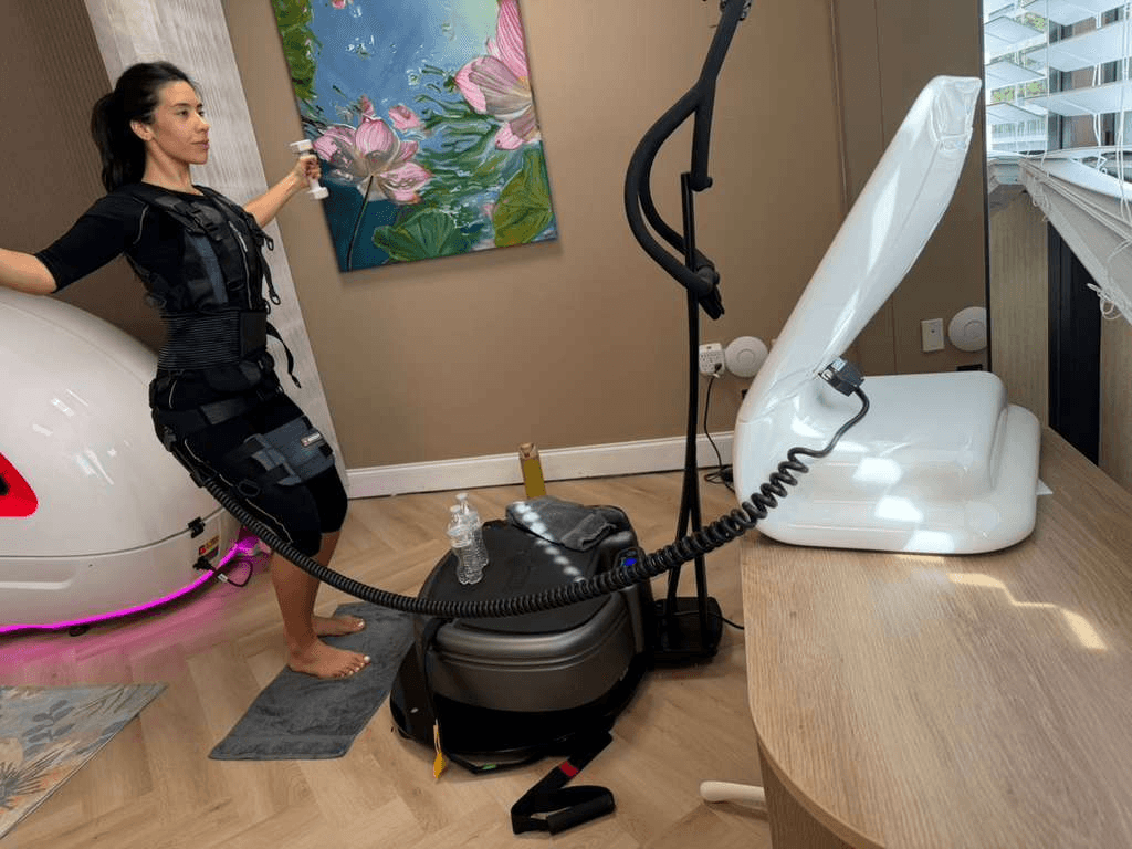 XBody EMS training session at InfraFit Miami
