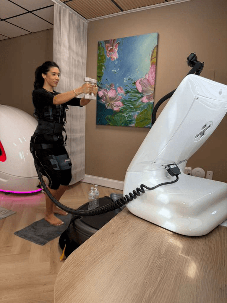 XBody EMS session at InfraFit Miami studio